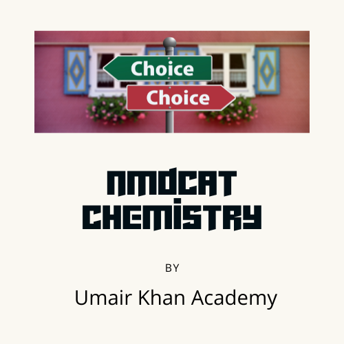 NMDCAT Chemistry MCQs Practice test
