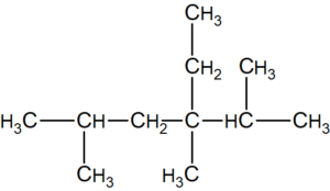 3-Ethyl-2,3, 5-trimethyl hexane
