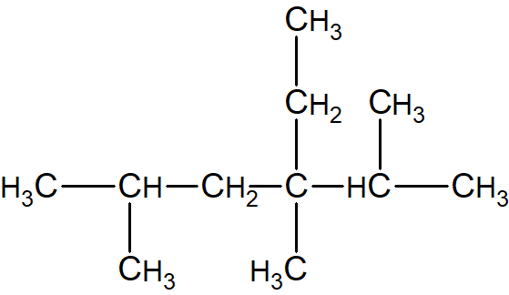 3-Ethyl-2,3, 5-trimethyl hexane