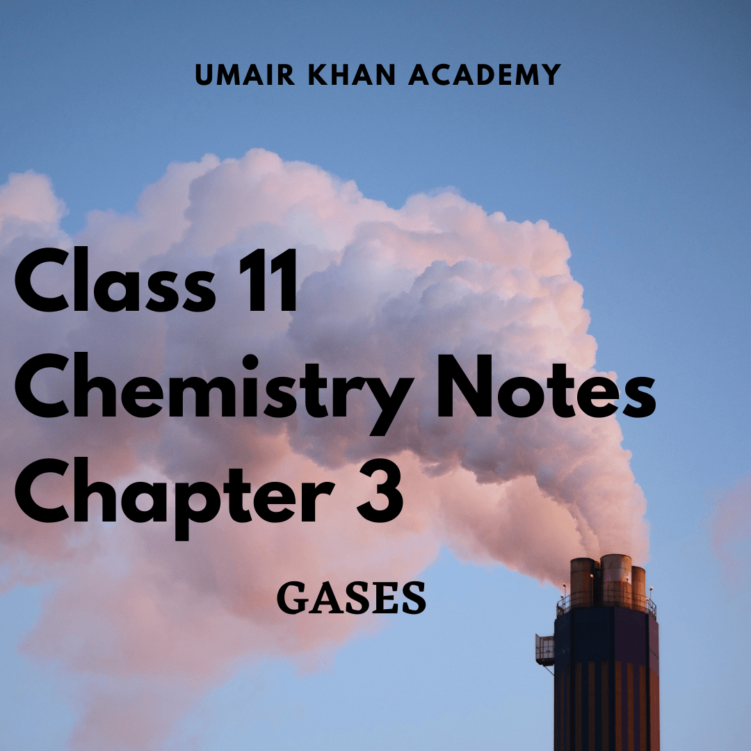 Chapter 3 Gases 1st year Chemistry