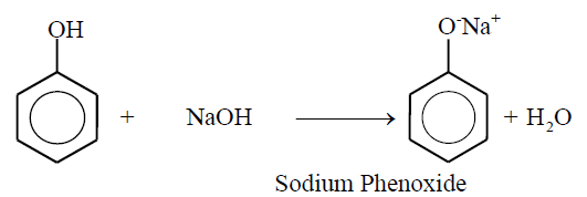 salt formation from phenol